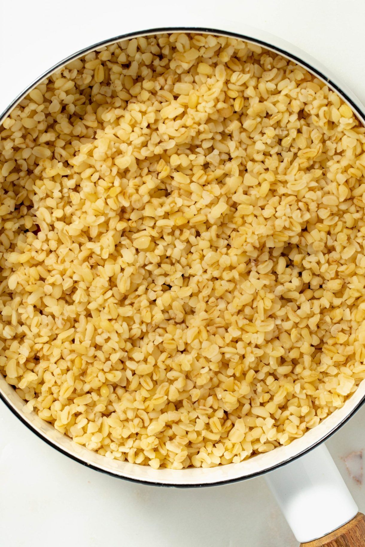 Bulgur - the quickest cooking whole grain, perfect for those who want a convenient, high-fibre alternative.