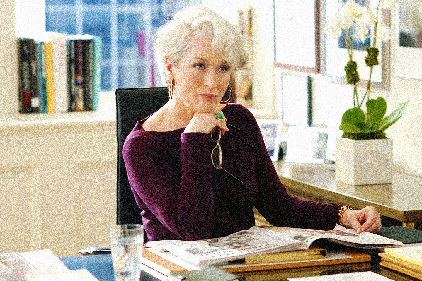 A scene from David Frankel's The Devil Wears Prada