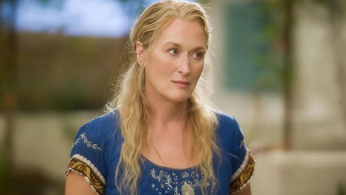 Meryll Streep as Donna Sheridan in Mamamia!