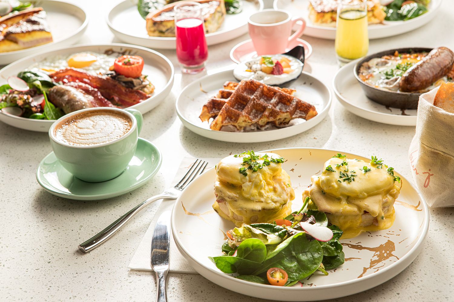 Baker J's newest offerings include classic French savoury meals like coq au vin, croque monsieur, and eggs benedict.