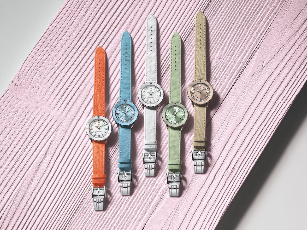 Superocean Heritage 57 Pastel Paradise Capsule Collection_print use