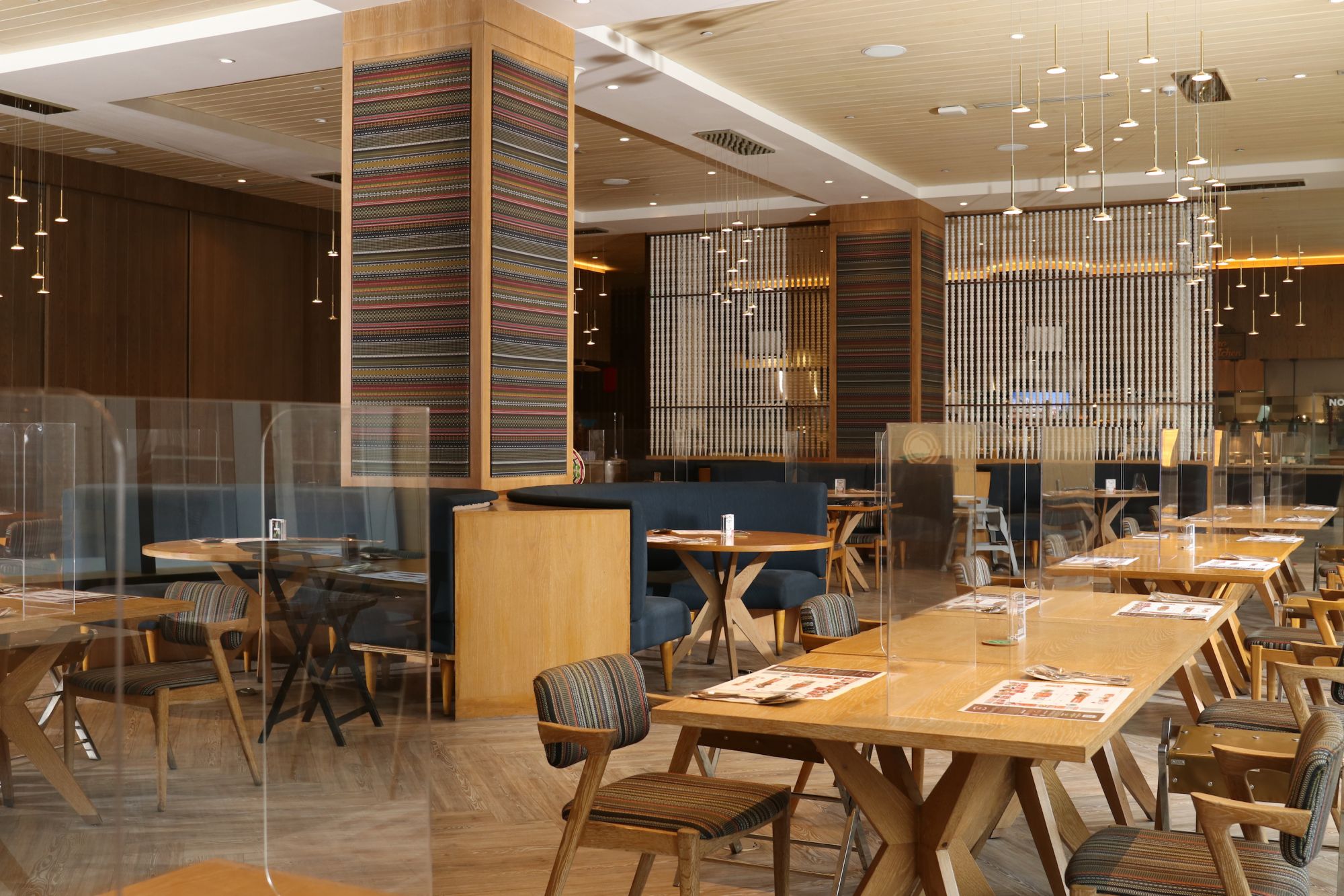Simply point to a dish from the buffet and have it served to you at your table