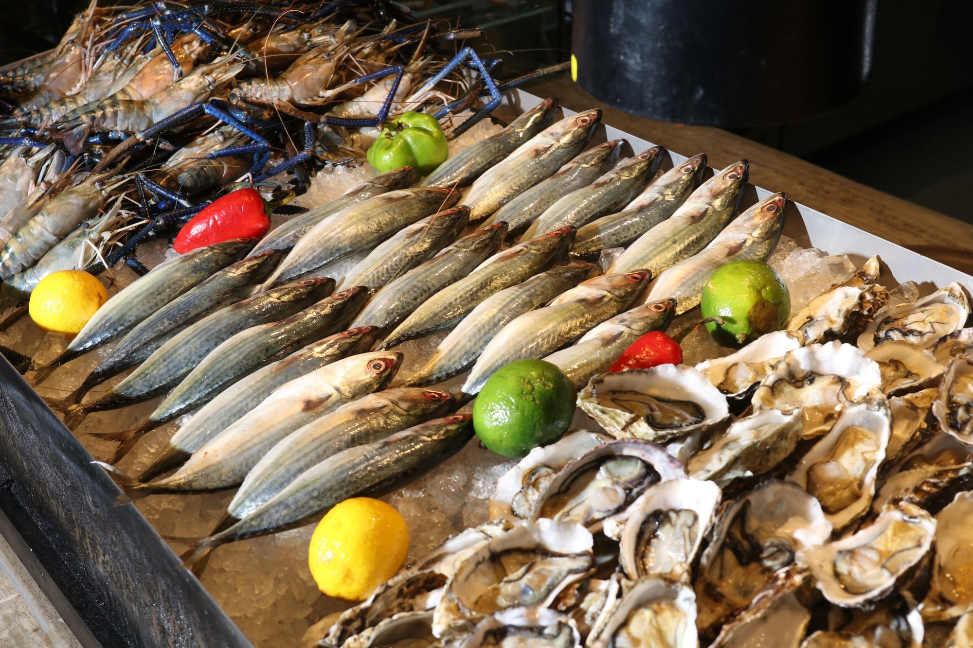 Fresh delights await guests at the Hilton Manila