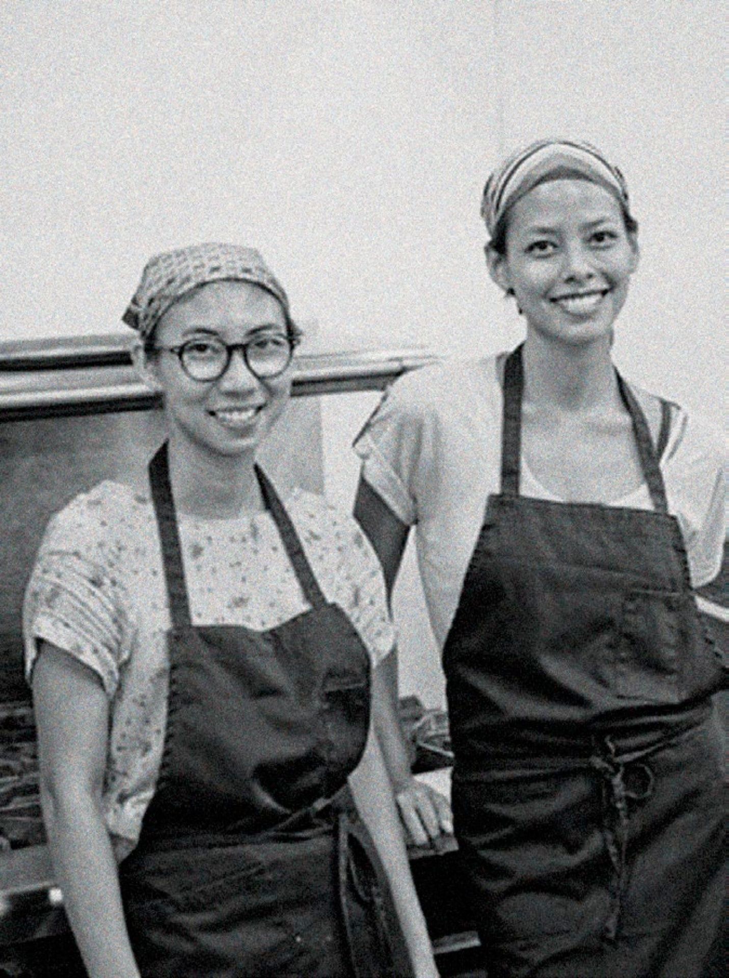 Valdes with Kickshaw Cookery co-founder, Binh Ly
