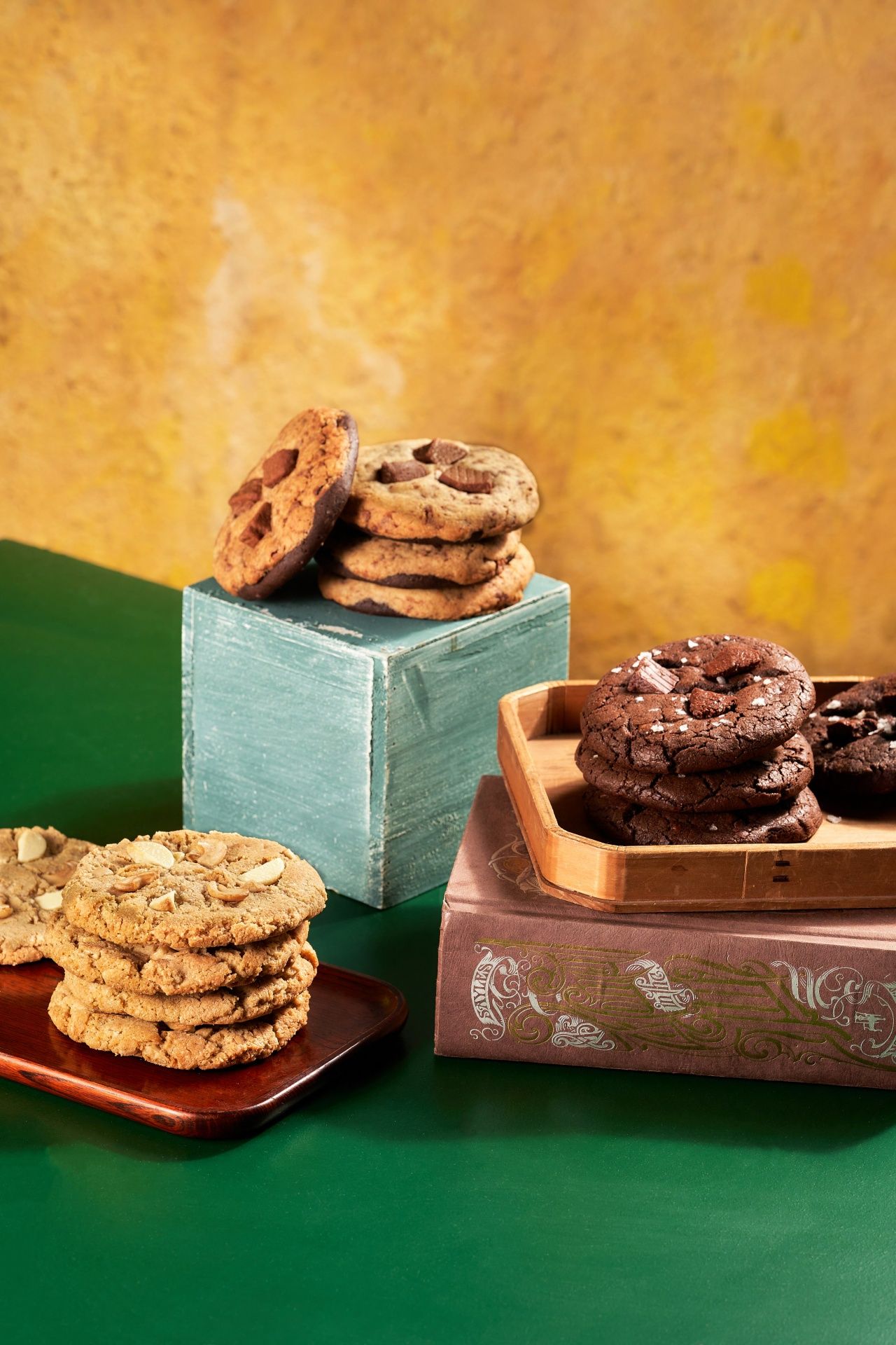Overdough's Auro chocolate-packed cookies