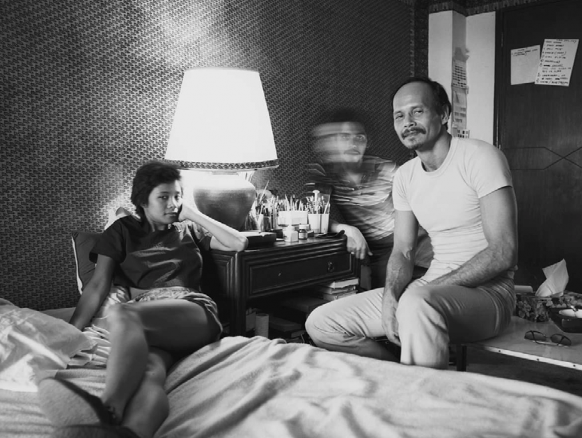 Lee Aguinaldo and Melba Arribas with the photographer Wig Tysmans | Photo by Wig Tysmans