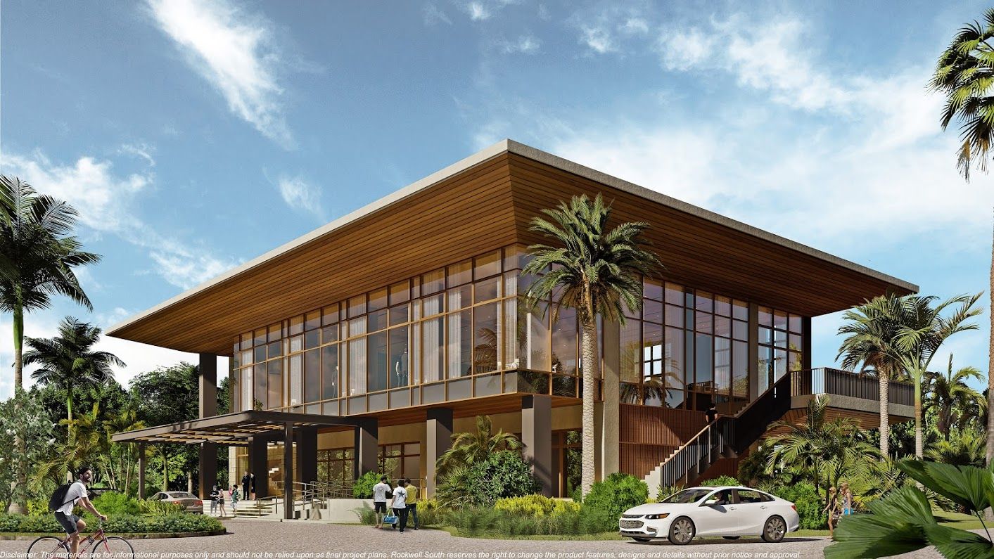 Rockwell clubhouse serves as an events place that is heavily sanitised for people's safety.