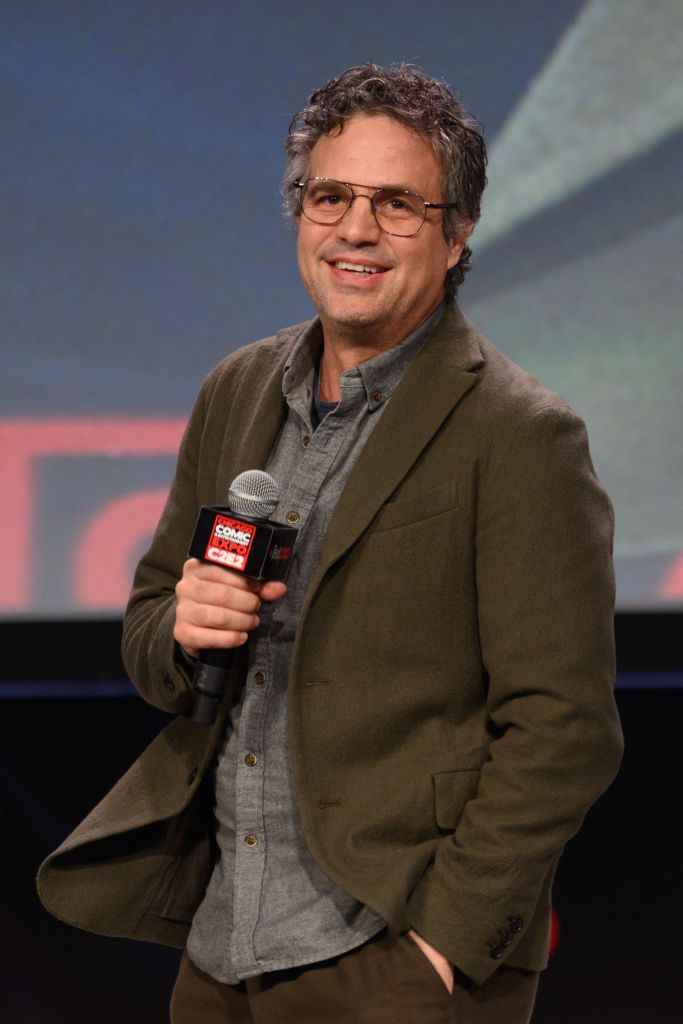 CHICAGO, ILLINOIS - MARCH 1: Mark Ruffalo speaks on stage during C2E2 Chicago Comic & Entertainment Expo at McCormick Place on March 1, 2020 in Chicago, Illinois. (Photo by Daniel Boczarski/Getty Images)