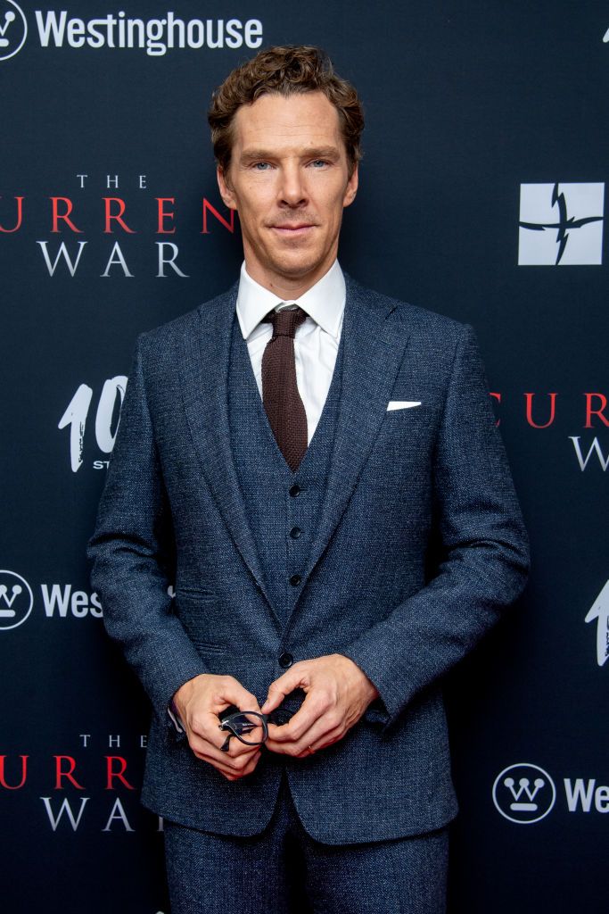 NEW YORK, NEW YORK - OCTOBER 21: Actor Benedict Cumberbatch attends "The Current War" New York Premiere at AMC Lincoln Square Theater on October 21, 2019 in New York City. (Photo by Roy Rochlin/Getty Images)