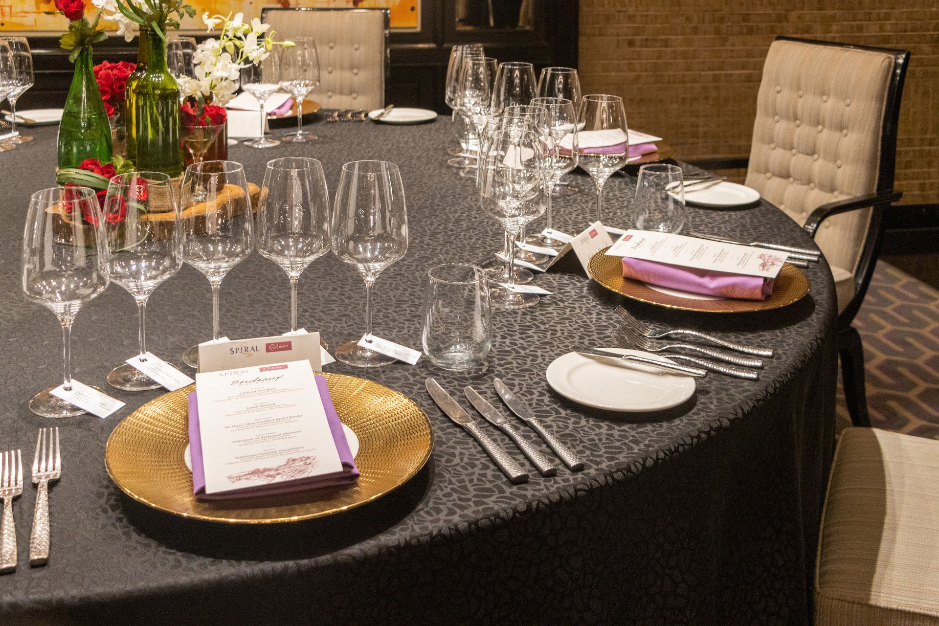 Private 5-course dinners at Spiral Manila