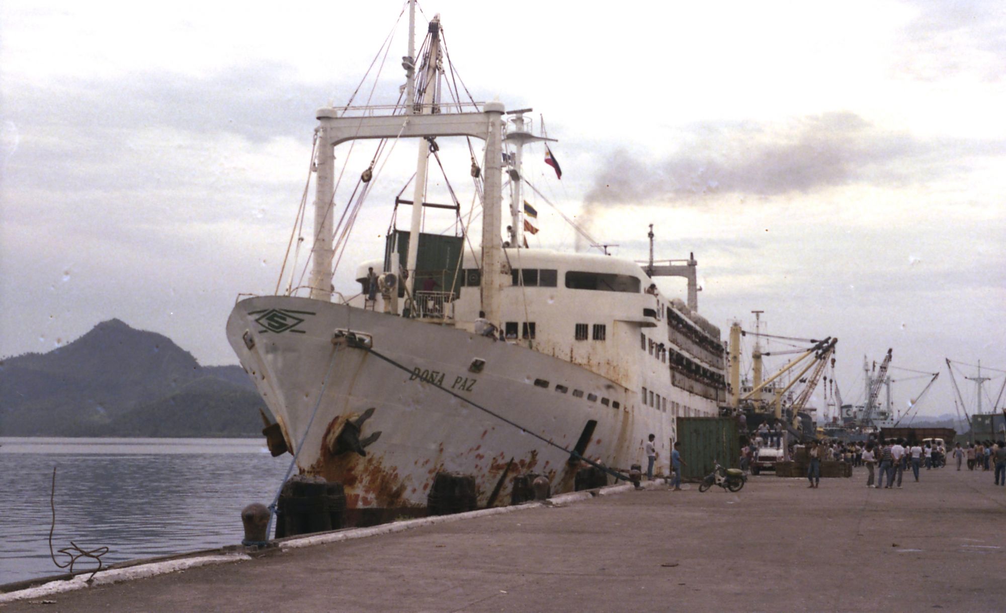 The MV Doña Paz at Tacloban│Photo: Wikipedia