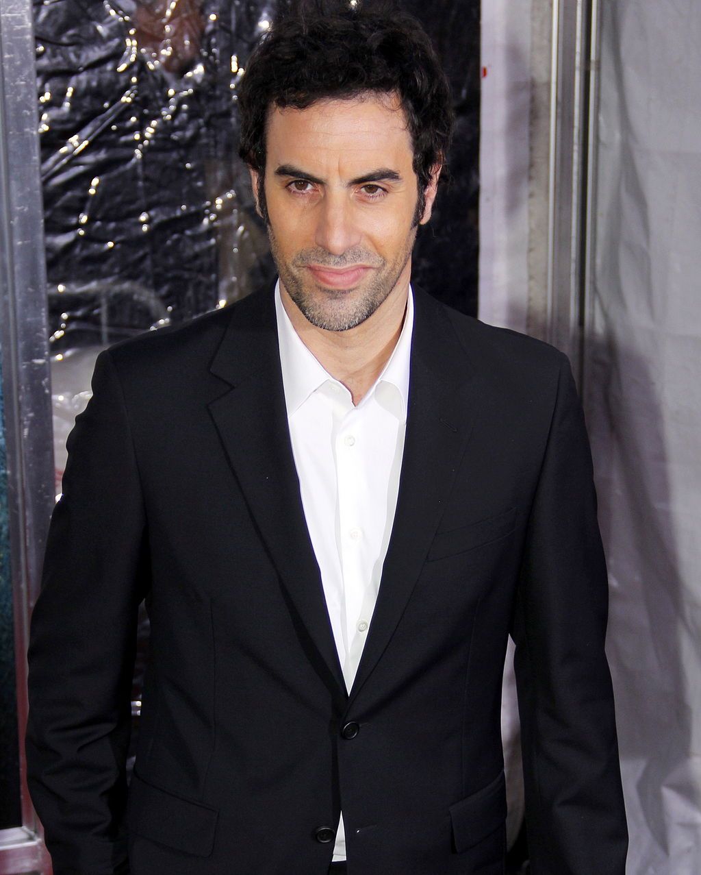 Sacha Baron Cohen at the Hugo Premiere, New York City 2011. | Photo from Wikimedia Commons; Joella Marano