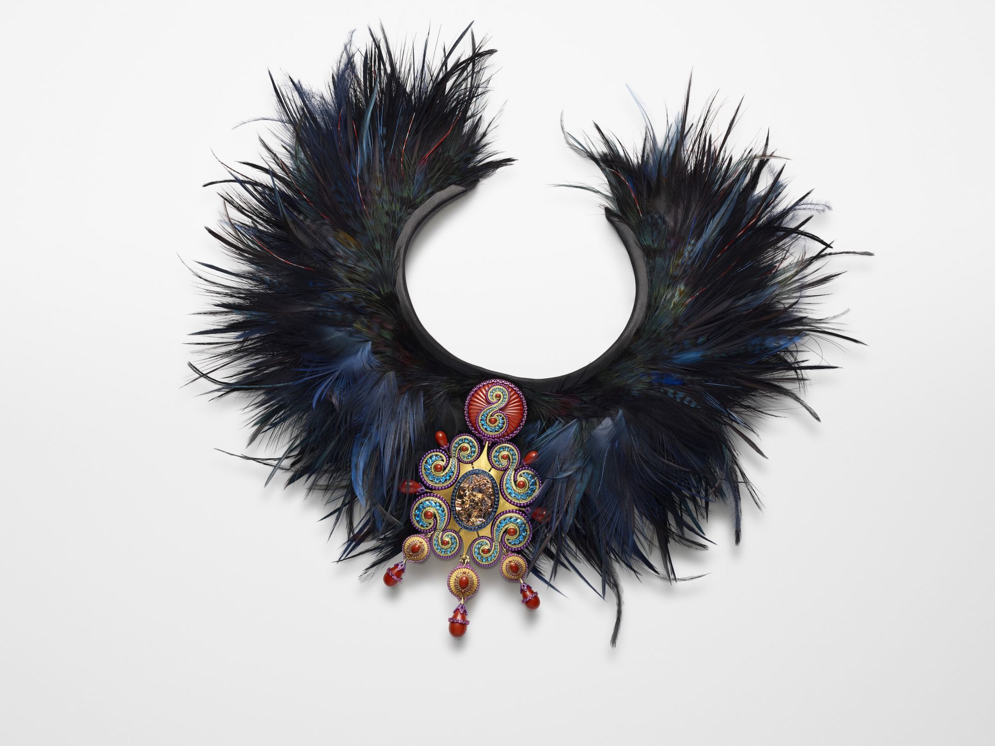 Red Carpet collection feather necklace by Chopard (Photo: Courtesy of Chopard)