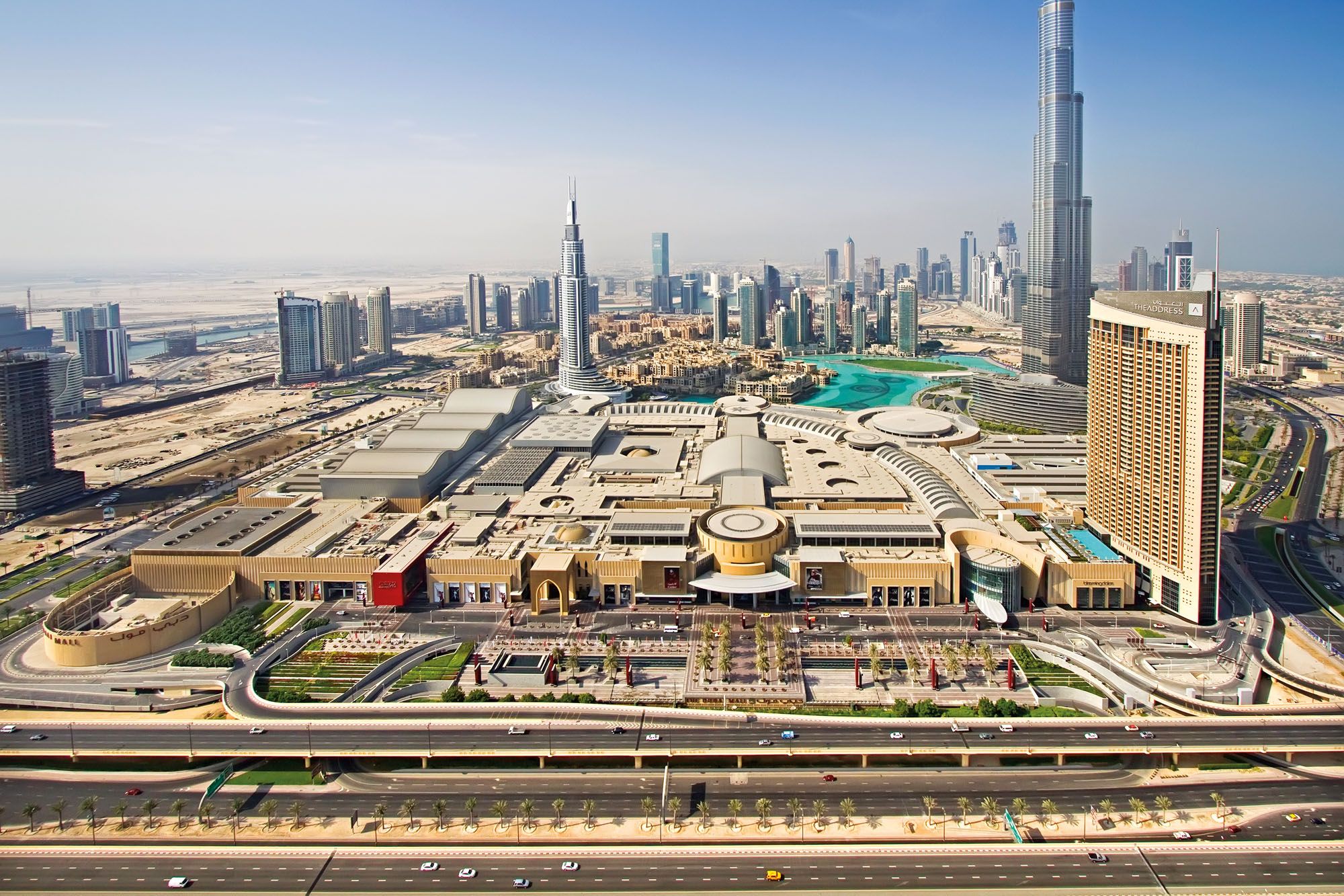 The Dubai Mall is one of the largest shopping complexes in the world
