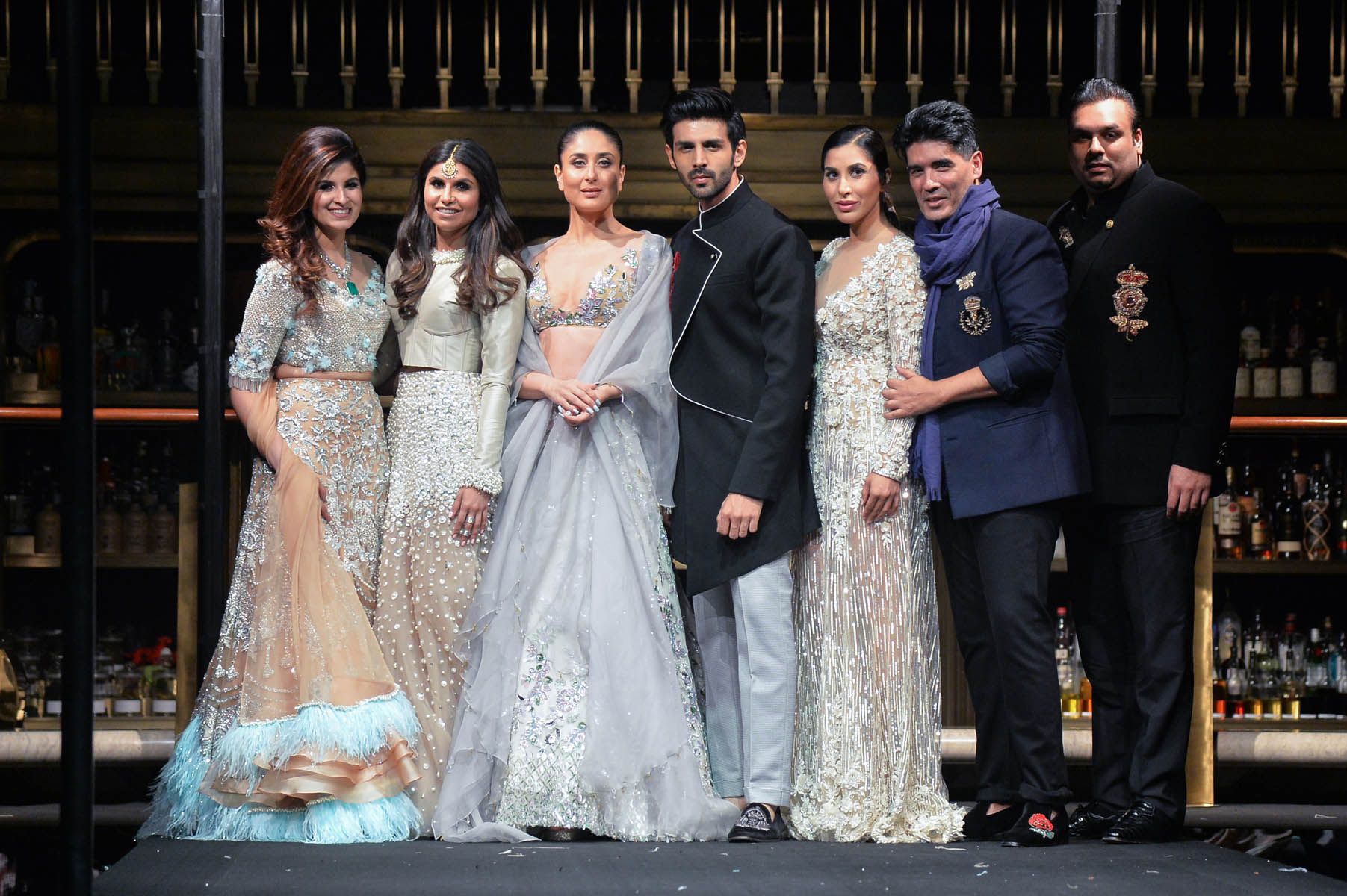 Shazreh Rahman, Kaj Fabiani, Kareena Kapoor Khan, Kartik Aaryan, Sophie Chaudhary, Manish Malhotra, Shayan F Rahman