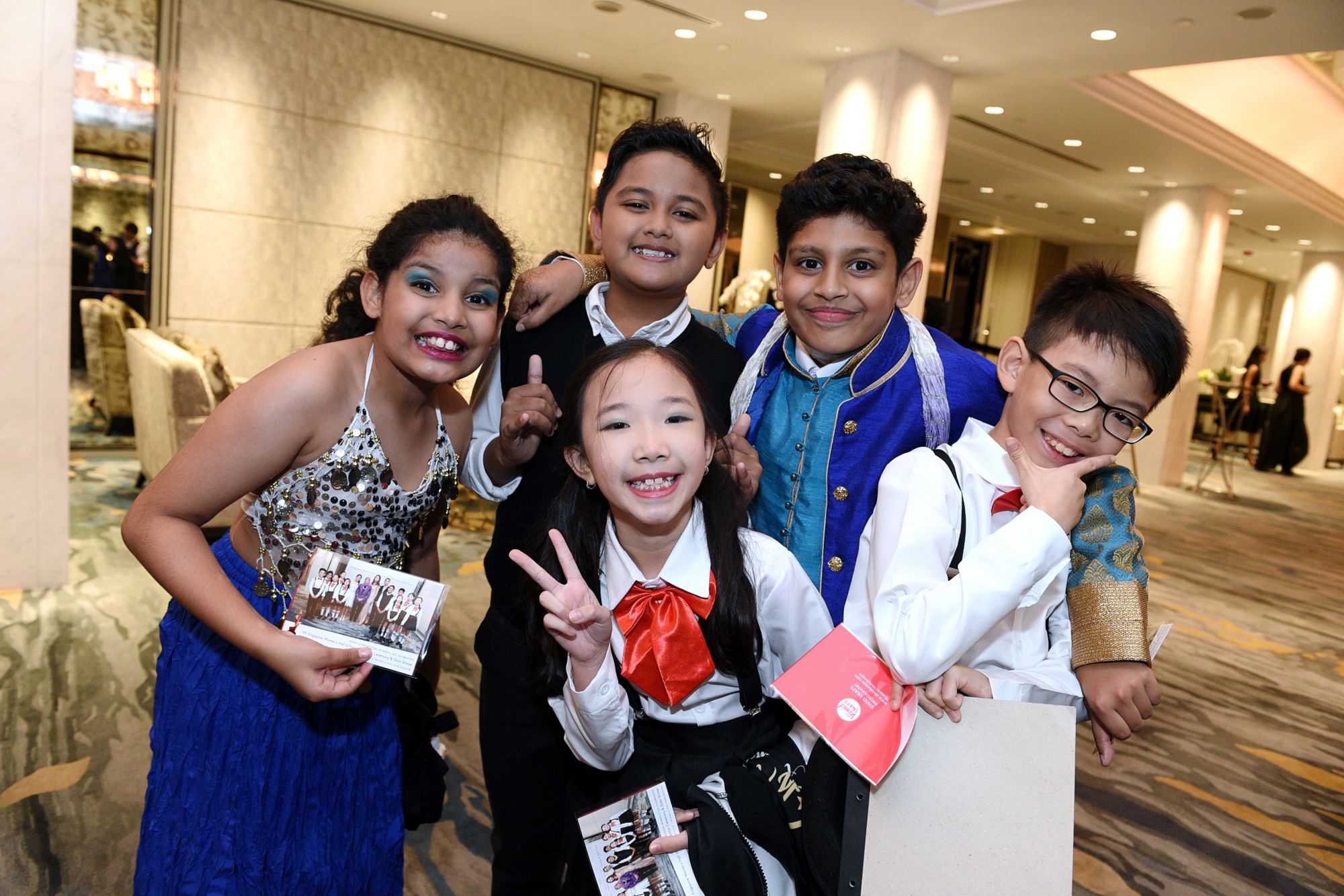 The young performers from the Kids Performing Academy of the Arts