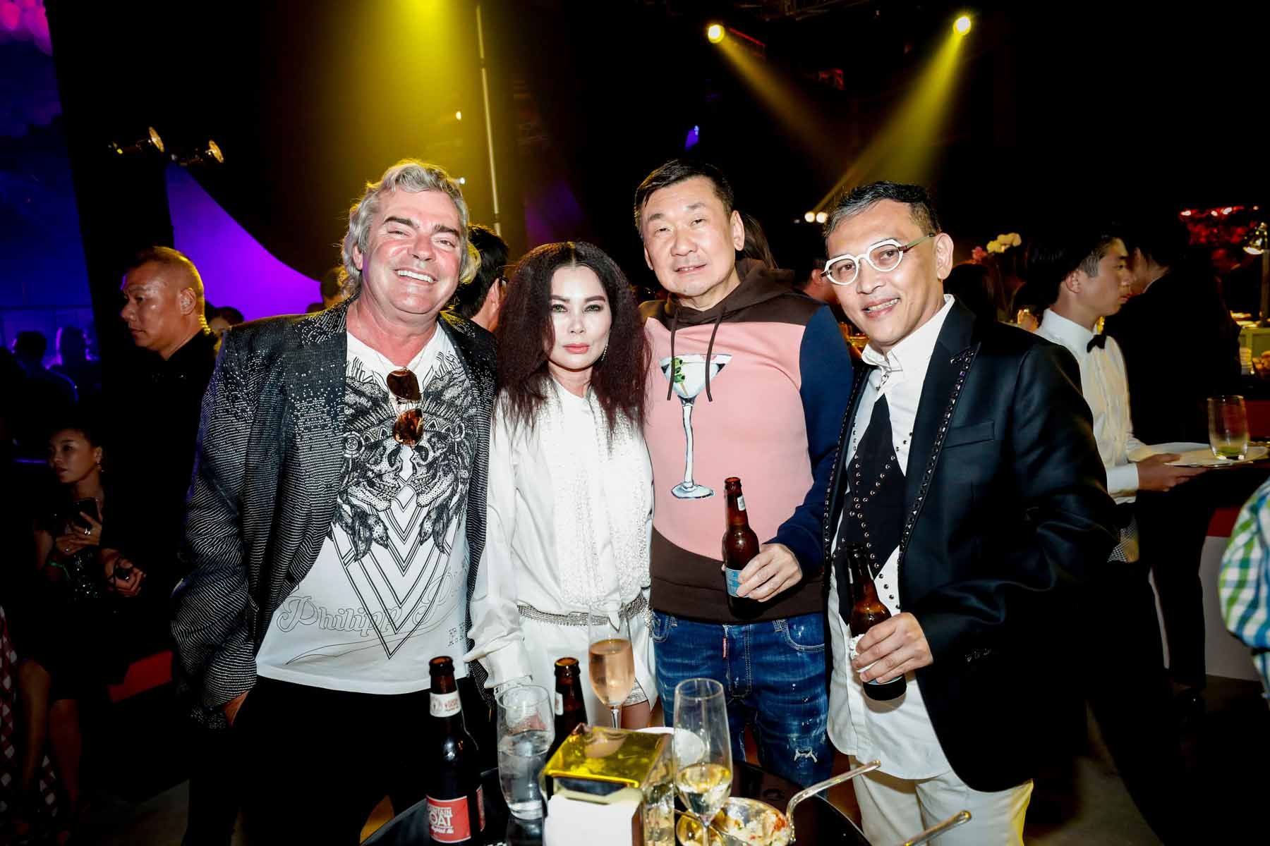 Franck Muller, Susanna Kang, Darren Cheong, Tony Tan