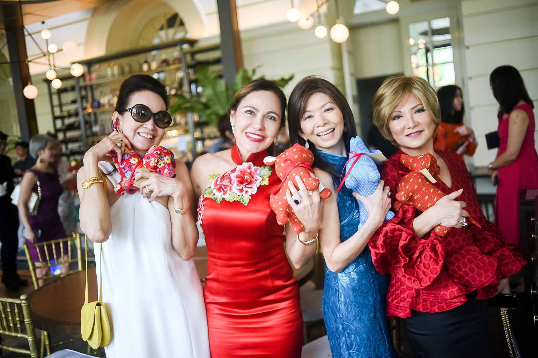 Celeste Basapa, Lucedy Russi, Dolly Cheong, Audrey Mico
