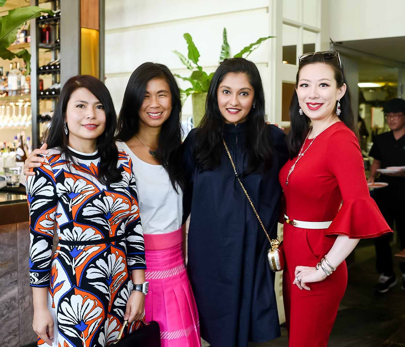 Marilyn Lum, Clara Goh, Vihari Sheth, Stephanie Lee