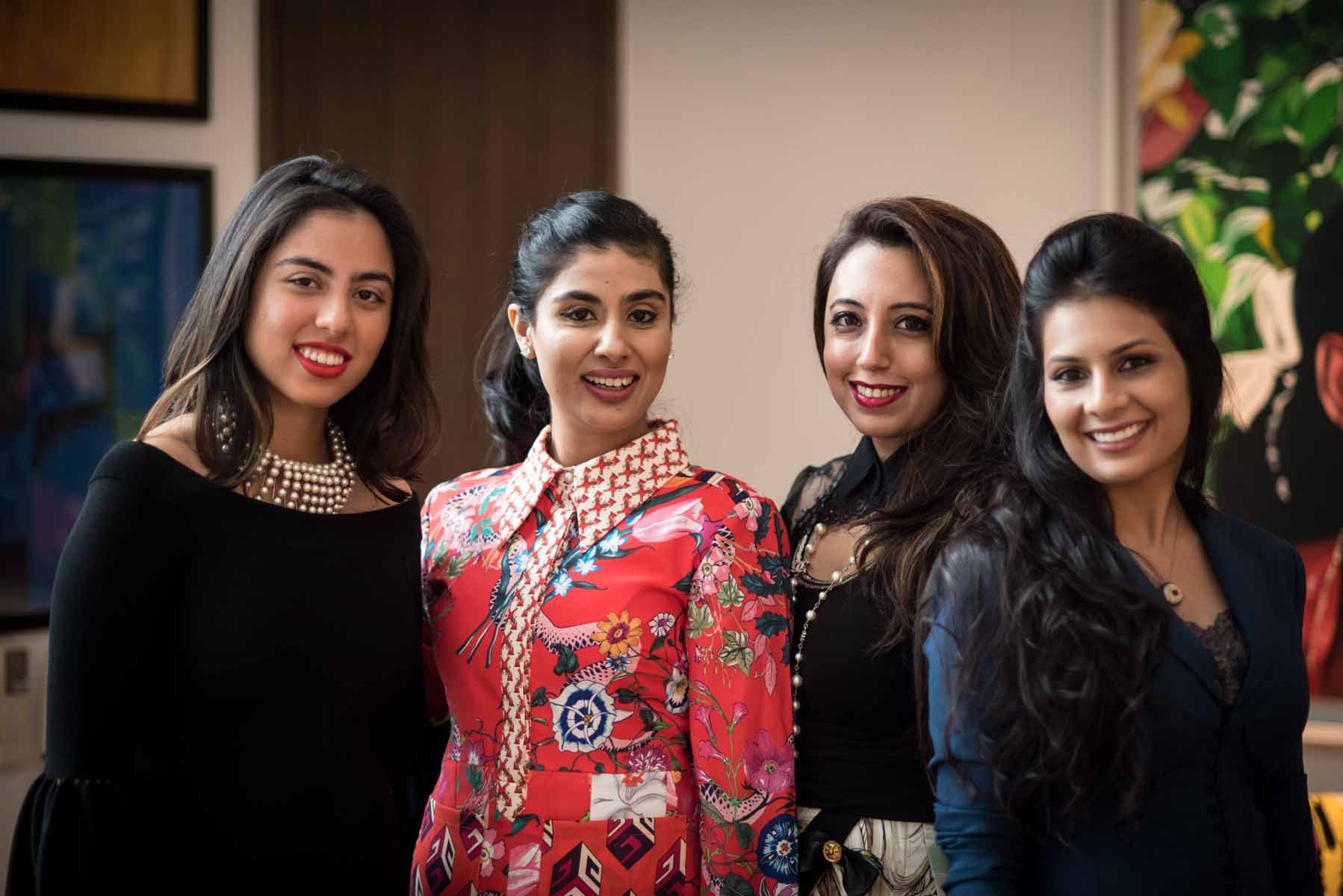 Shaila Hiranandani, Nayantara Dhillon, Dimple Aswani, Prerna Jhunjhunwala