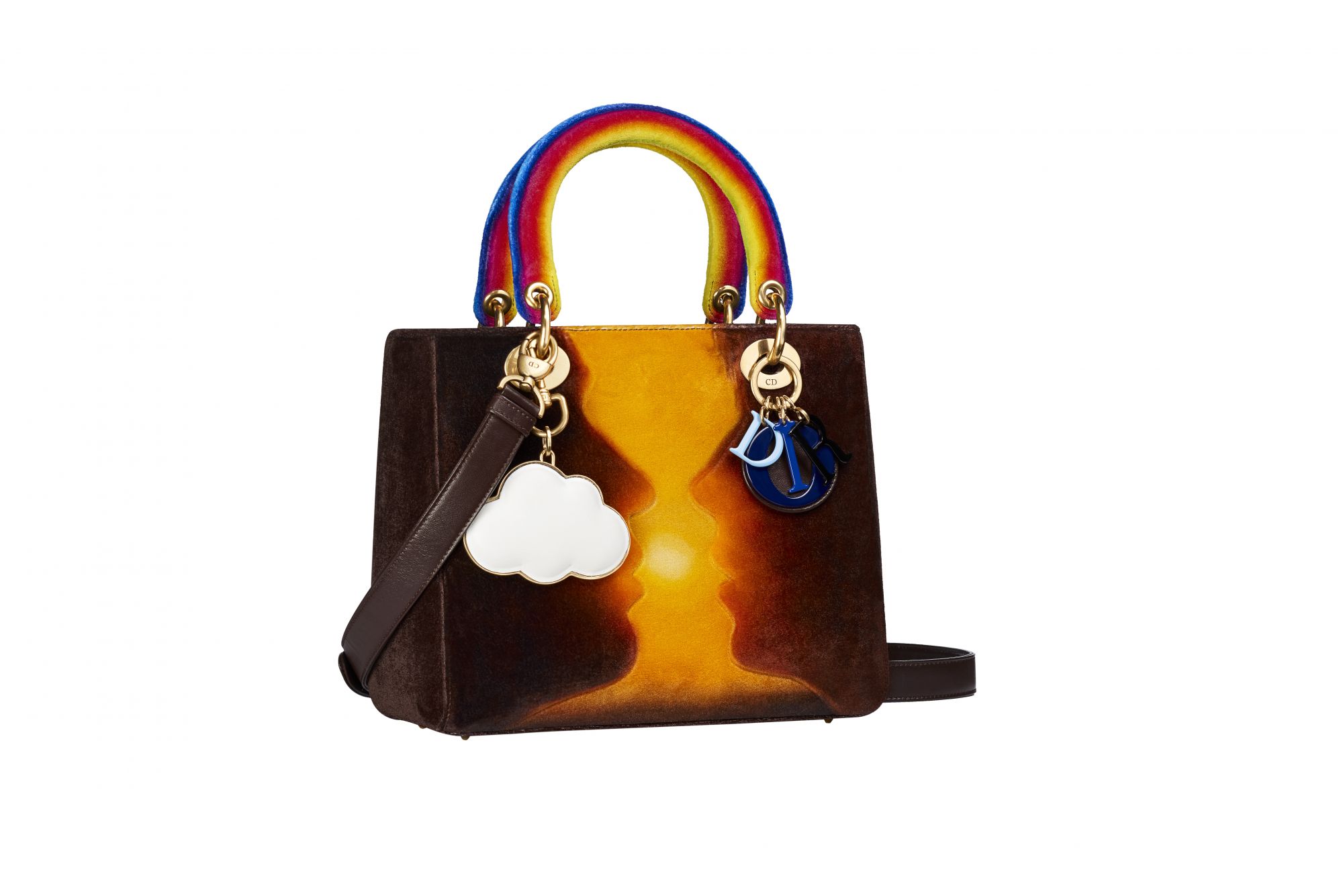 The Lady Dior bag designed by Friedrich Kunath - Dior Lady Art #2. Photo courtesy of Frederic Leclere