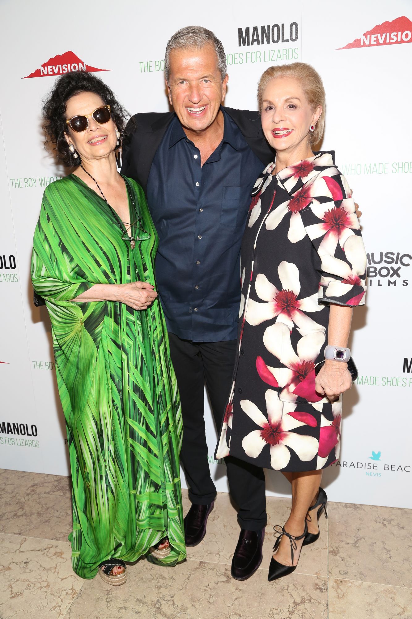 Bianca Jagger, Mario Testino, Carolina Herrera