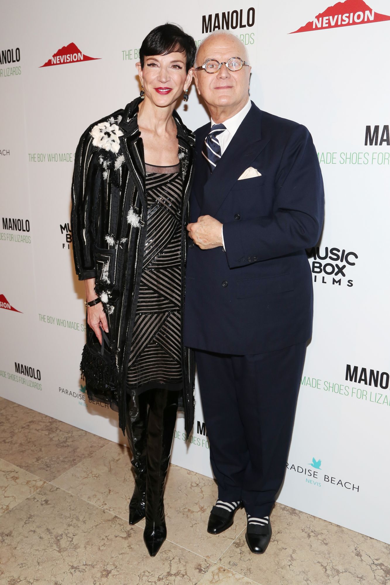 Amy Fine Collins, Manolo Blahnik