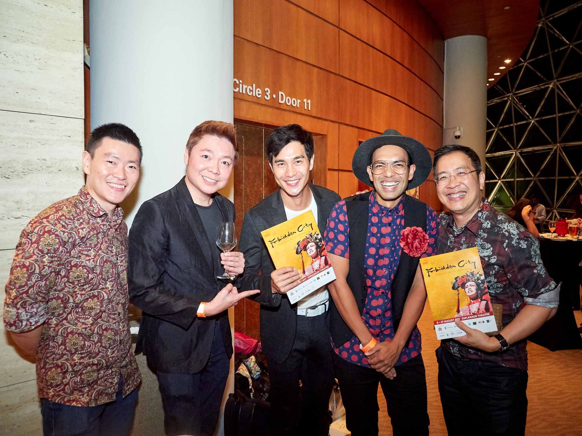 Alvin Chia, Sebastian Tan, Pierre Png, Dwayne Lau, John Lee