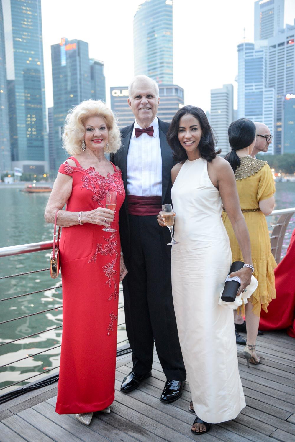 Janet Stride, Ronald Stride, Judy Damas
