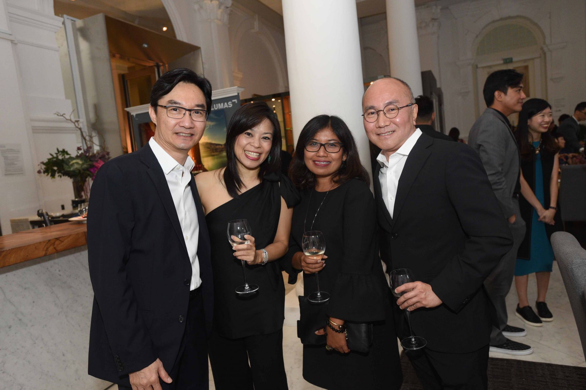 Warren Chen, Nancy Chen, Noi Trechada Intaratanoo, Tay Hiang Liang