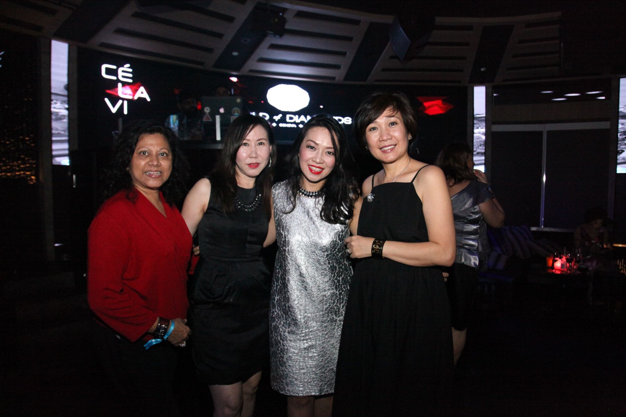 Linda Boh, Michelle Chan, Evelina Hu, Mita Hardjono