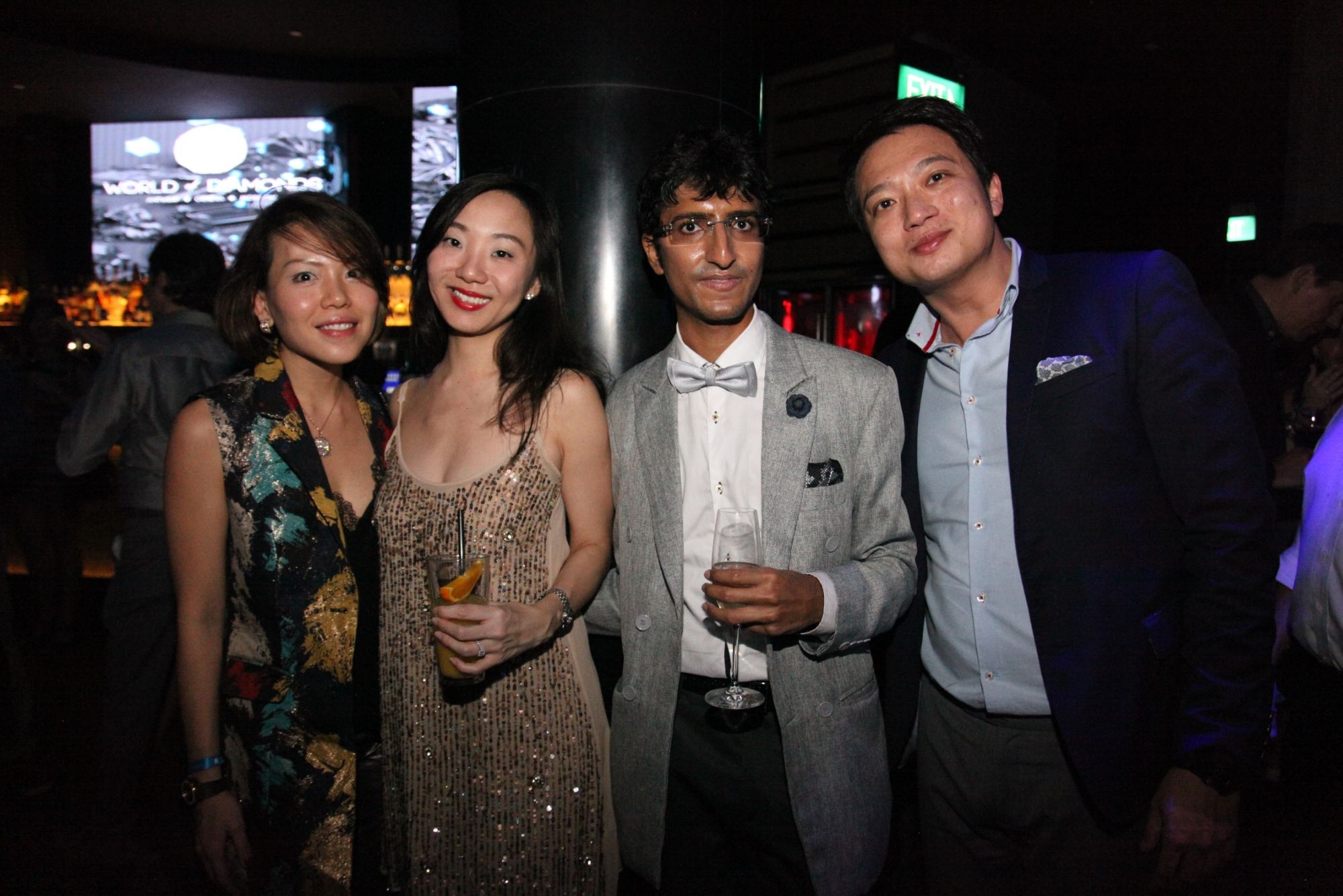 Cindy Ng, Wendy Ng, Karan Tilani, Bryan Low