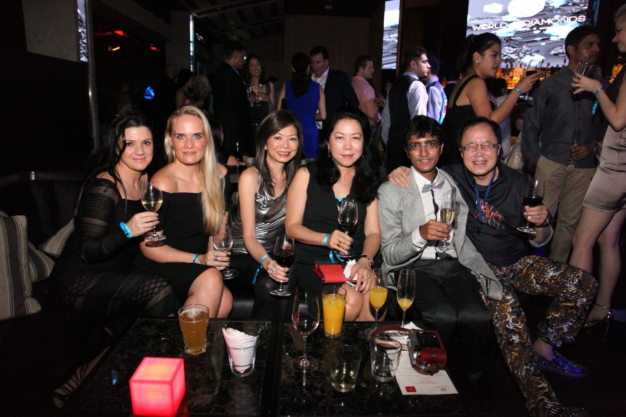 Kellie Hammond, Catherine Human, Dolly Cheong, Sharon Chan, Karan Tilani, Bernard Cheong