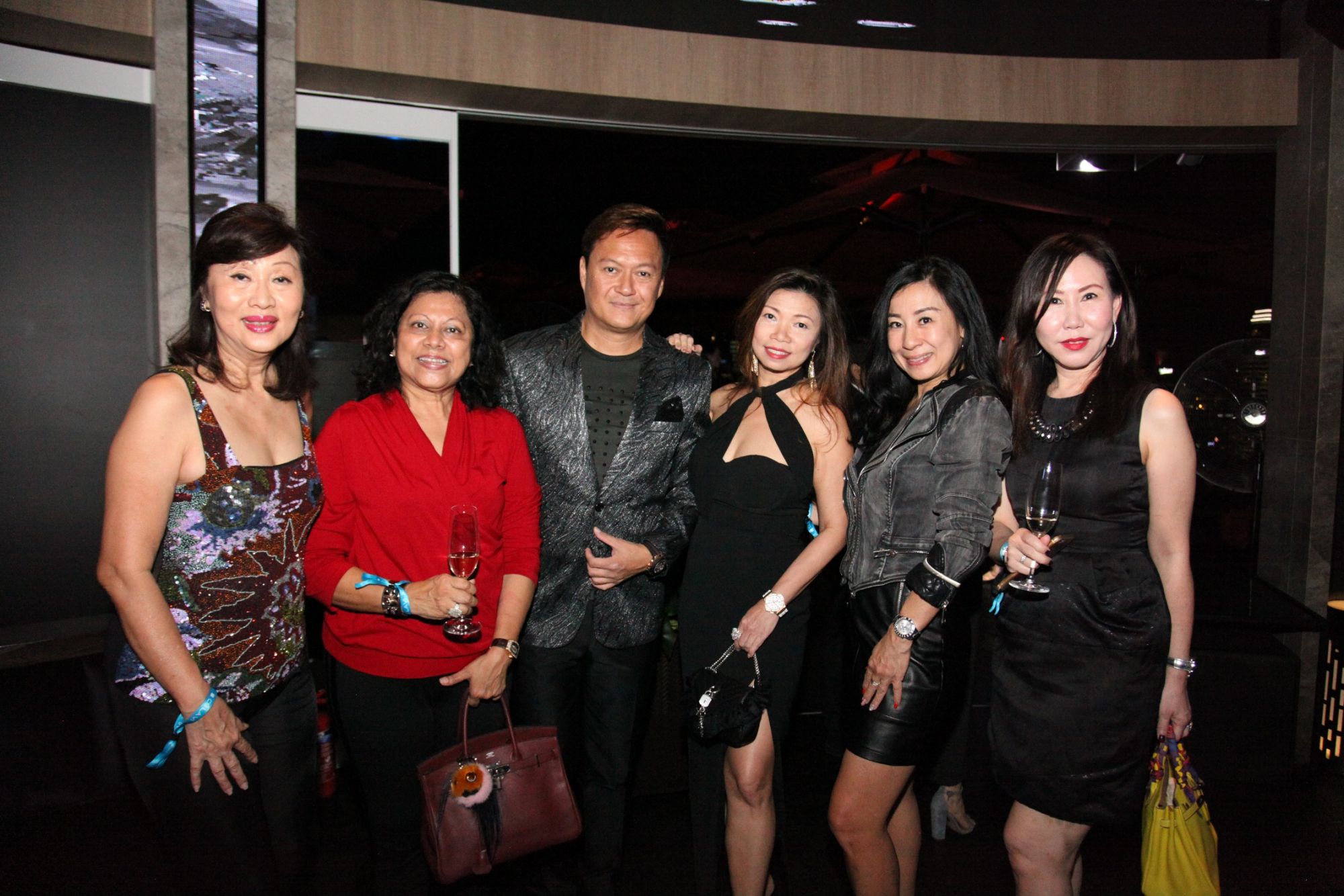 Evelyn Tan, Linda Boh, Raymond Cheok, Lucy Cheok, Mildred Kuek, Michelle Chan