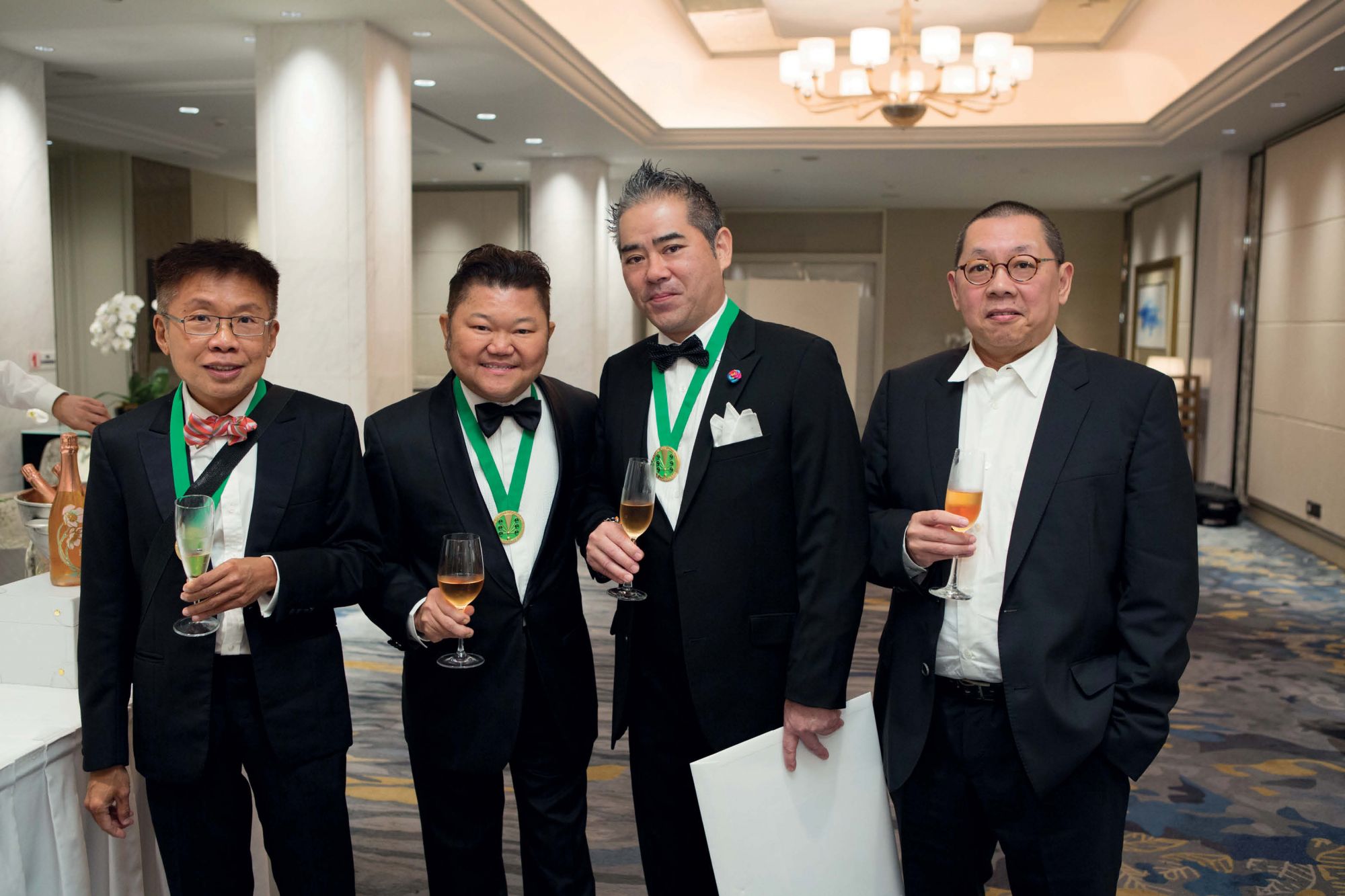 James Low, Justin Quek, Kunis Aoki and Jeffrey Sng