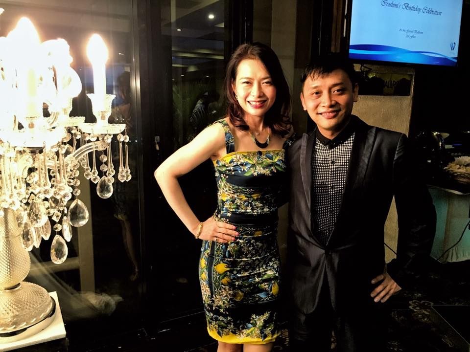 Ho Ching Lin and Chan Kwai Sum. Photo: Chan Kwai Sum/Facebook.