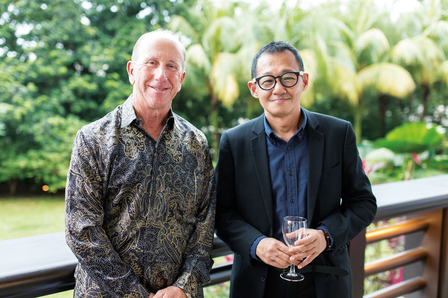 Jim Titjen and Emin Supriantio
