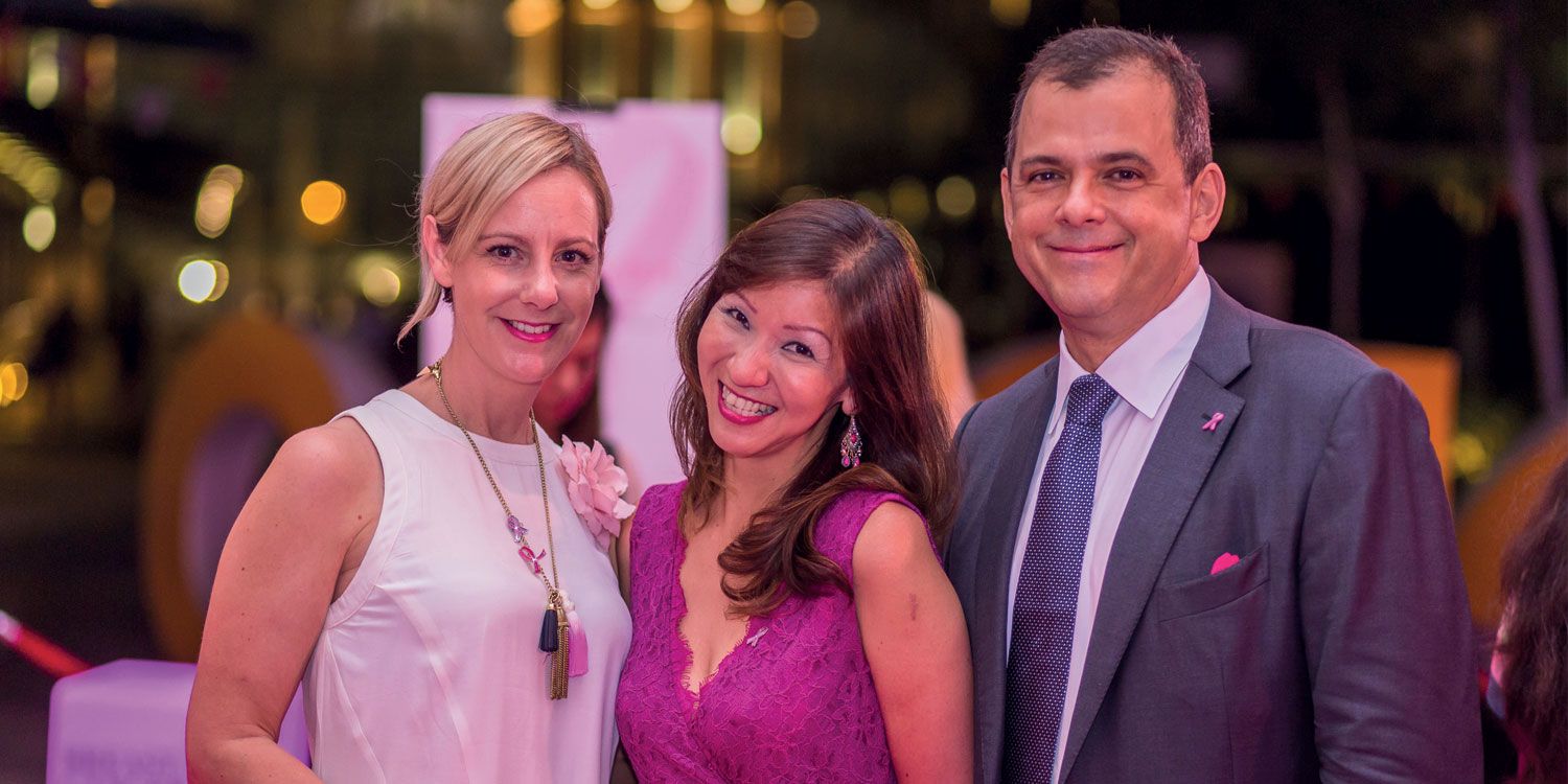Caroline Dunlop, Roselin Lee and Javier Simon