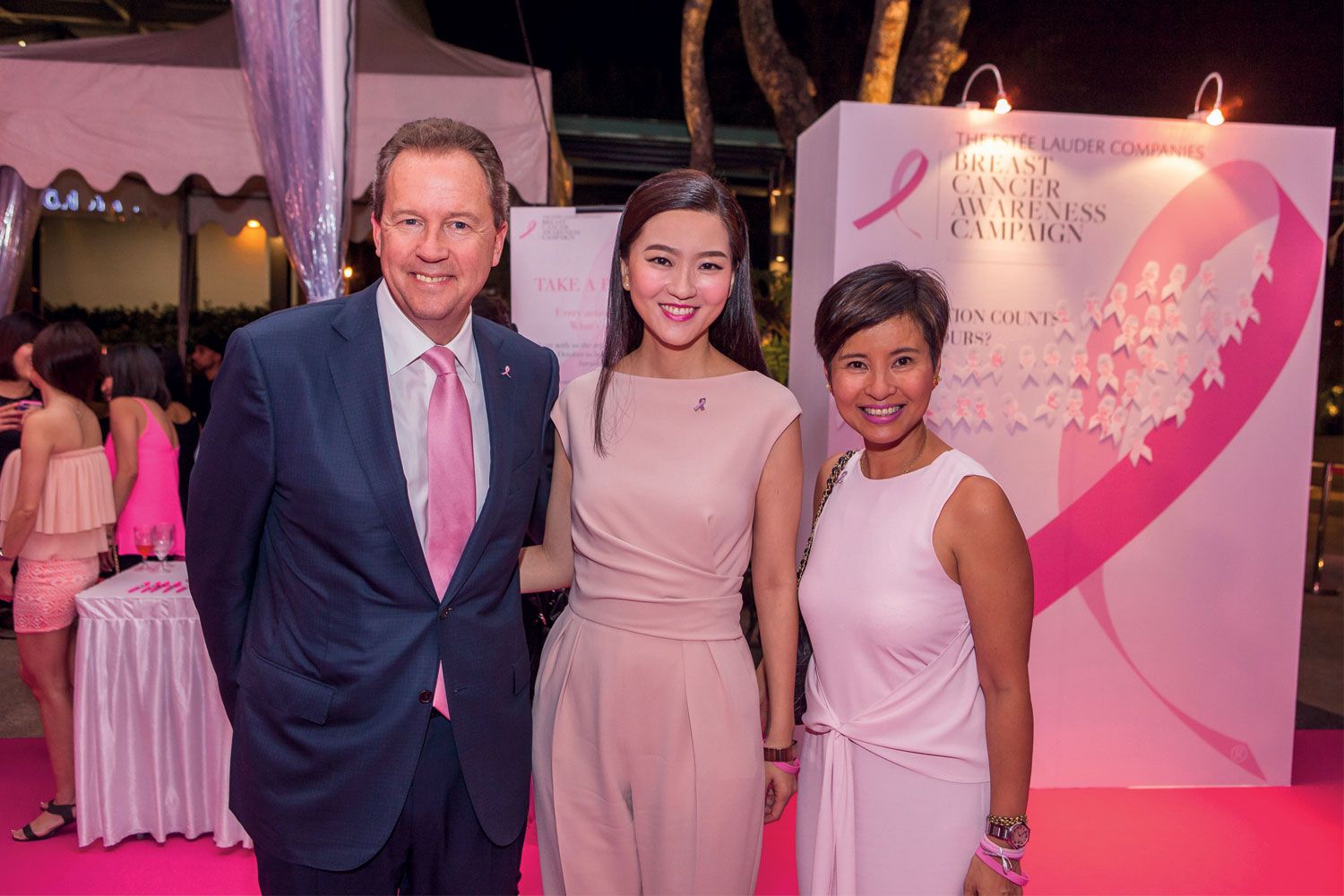 Mark Loomis, Joi Chua and Lisa Chow