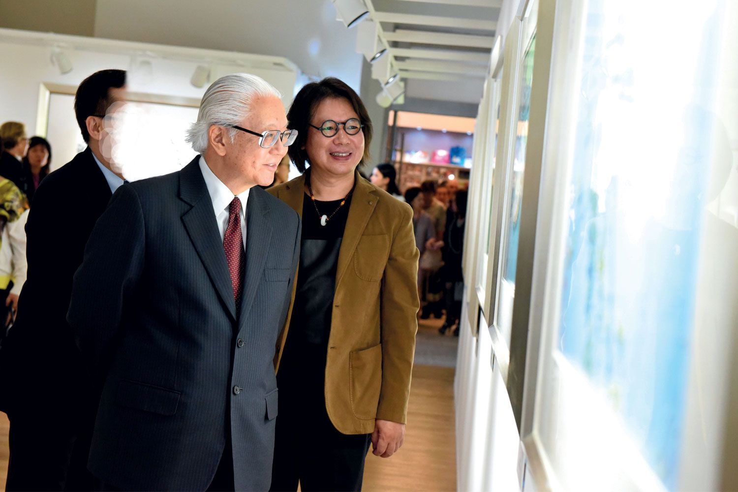 Tony Tan Keng Yam and Lin Lu Zai