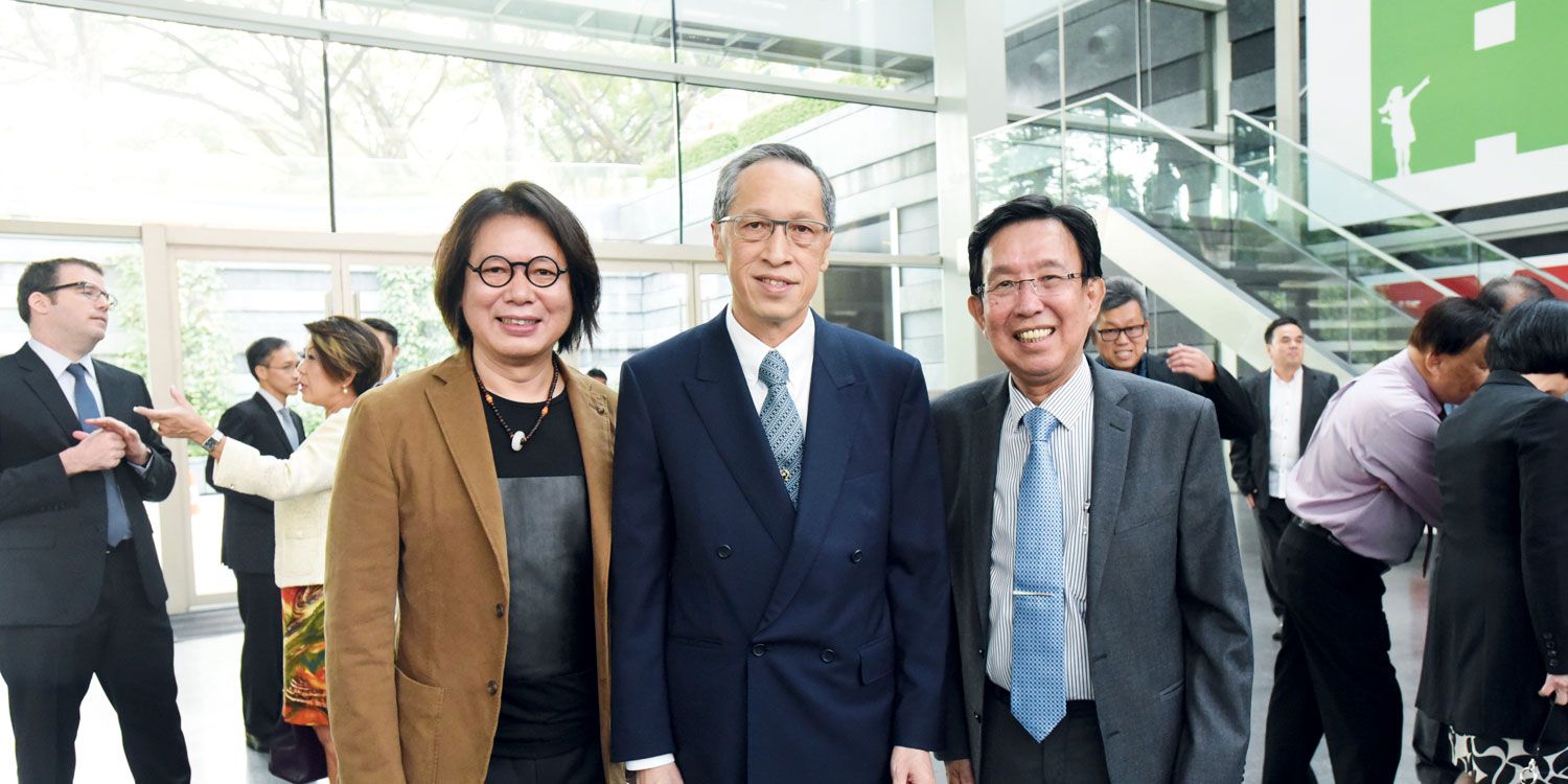 Lin Lu Zai, Kwek Leng Joo and Lee Boon Teow