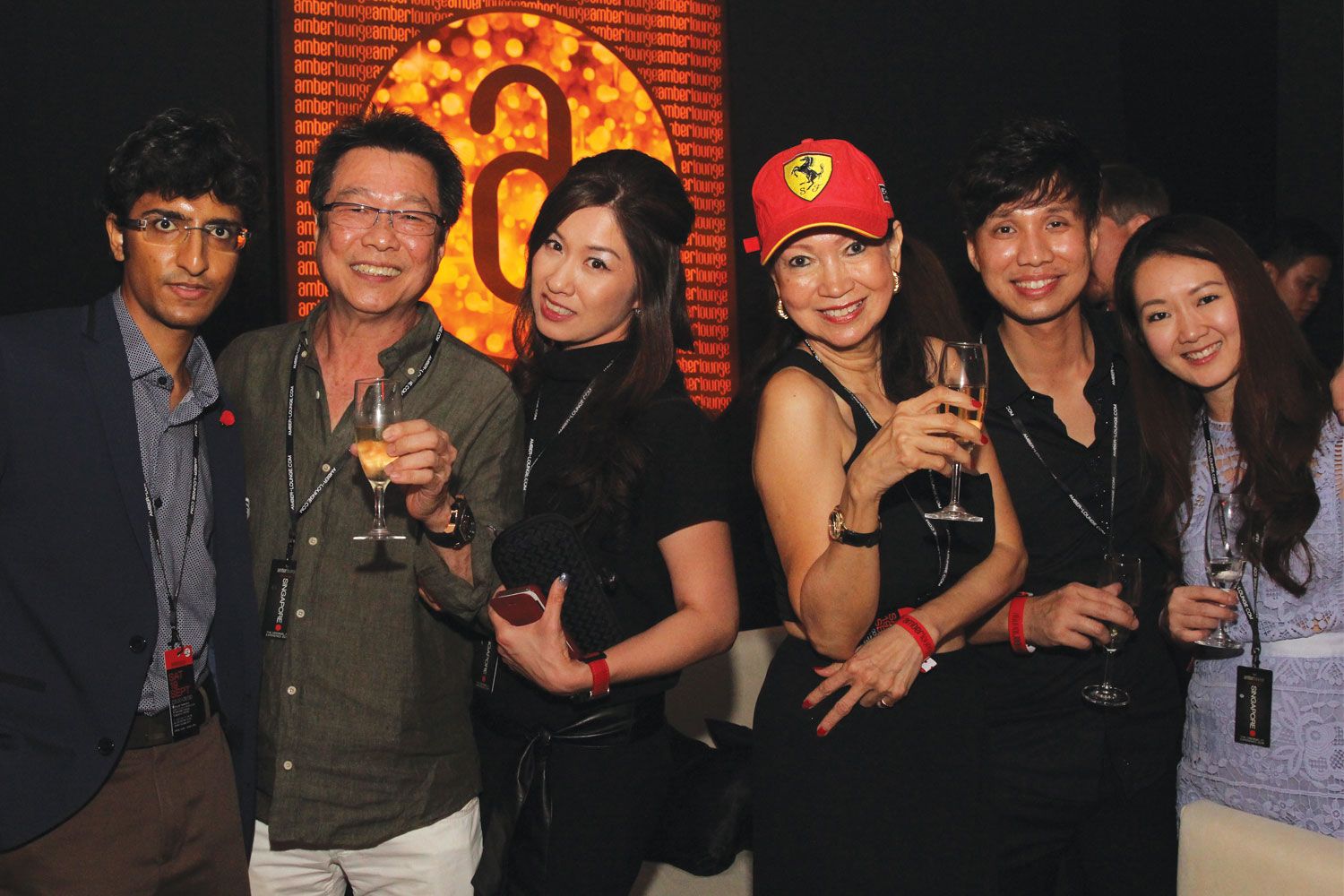 Karan Tilani, Melvin Goh, Selina Tan, Celeste Basapa, Shawn Low & Marilyn