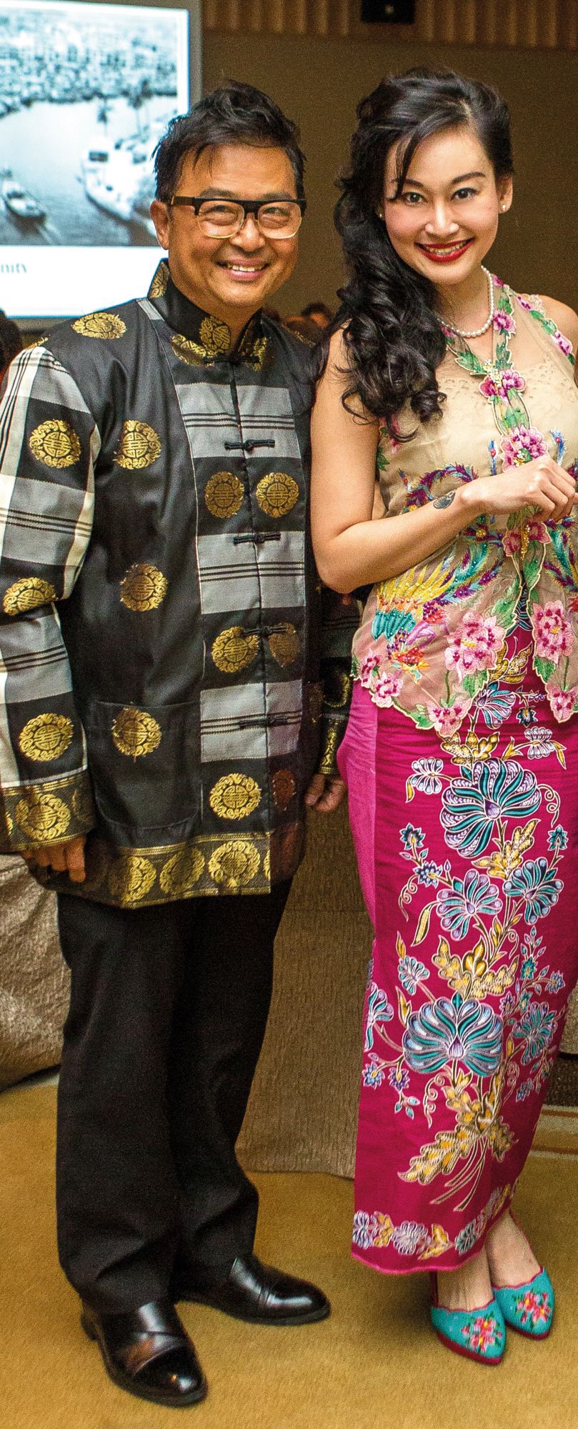 Clement Chow and Adeline Yeo