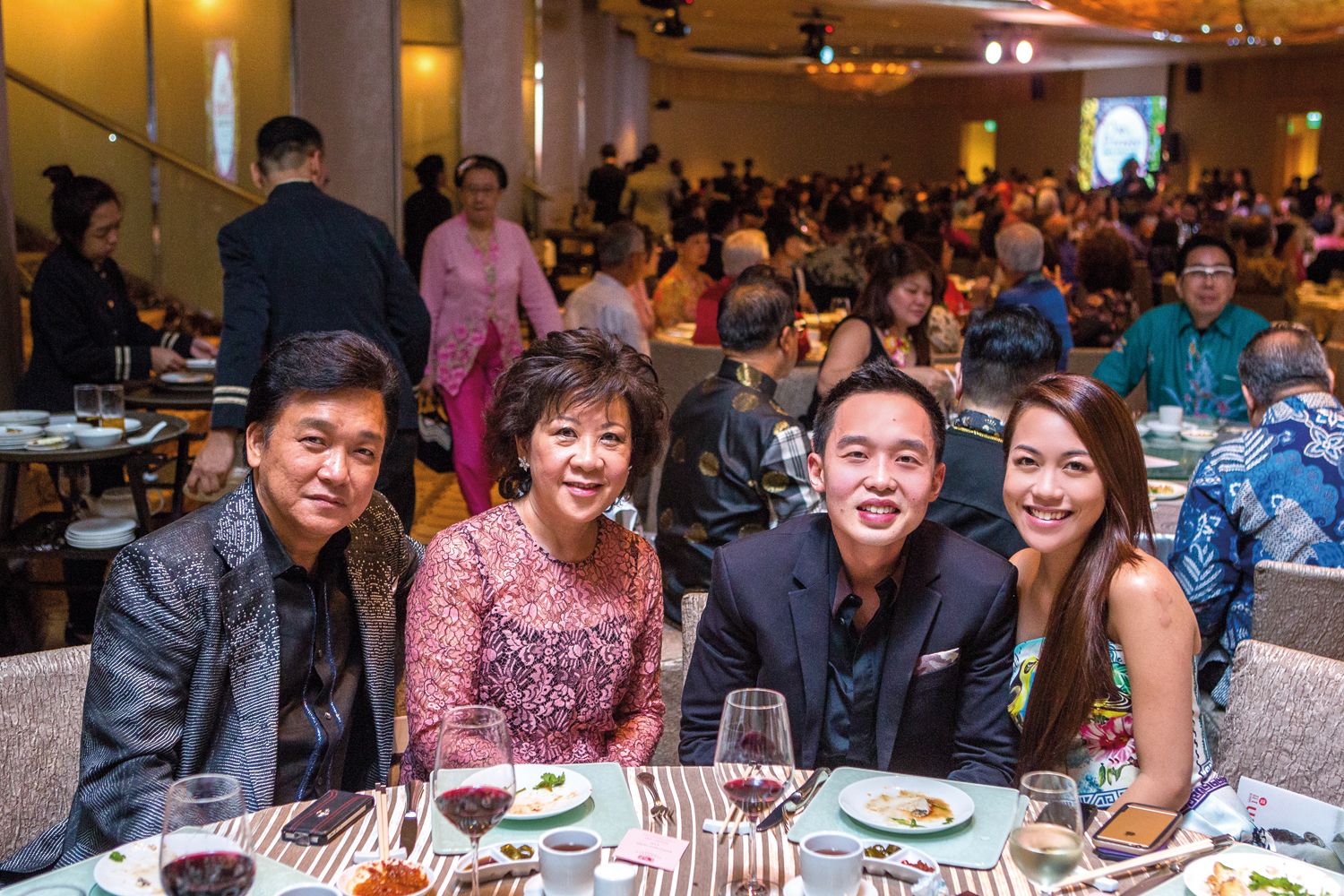 Victor Ow, Ow Pui Yee, Bryan Tan and Carmen Ow