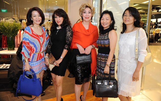 Grace Wong, Anne Goh, Peggy Jeffs, Annie Loo, Sandi Shi