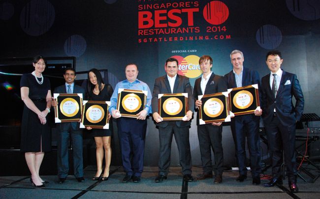 Hall of Fame winners with Gilbert Cheah and Debbie Goldingham