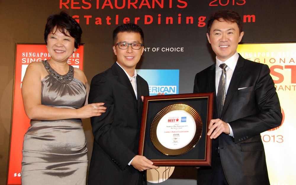 Best Service Award - Gunther's Modern French Cuisine