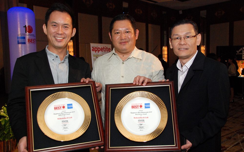 Hall of Fame & Best Service Awards - Bedrock Bar & Grill