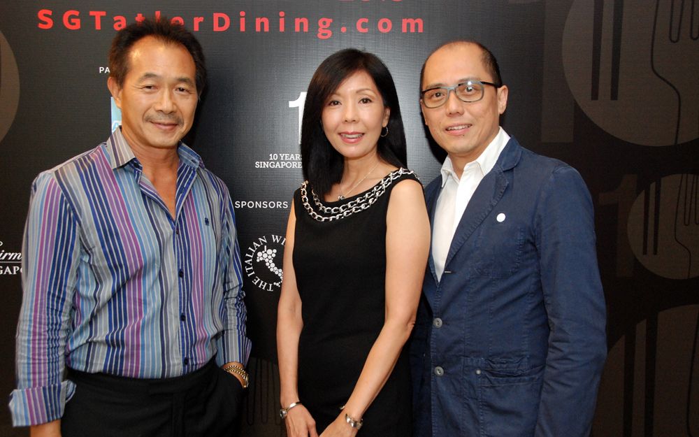 Craig Fong with Christine & William Tan