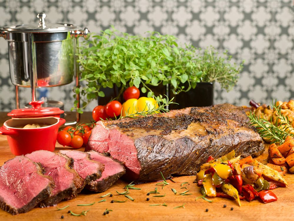 Ellenborough Market Cafe also has a carvery station which changes up its daily specials—from roast beef to leg of lamb.